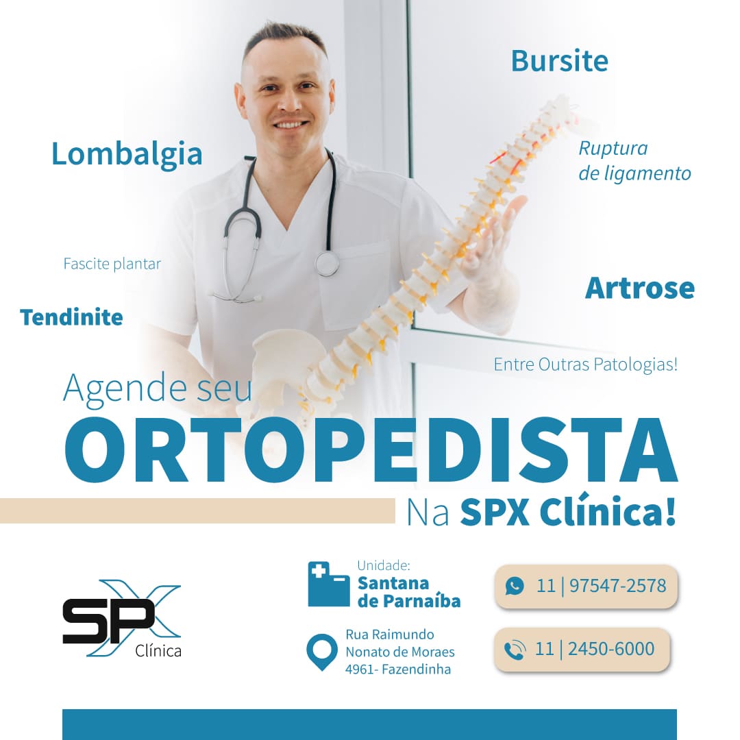Banner de consulta com ortopedista na SPX