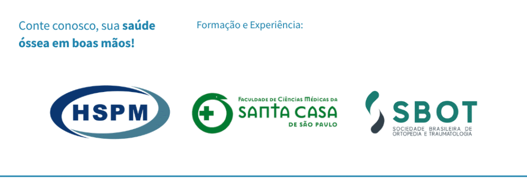 Formações e especializações do Dr. Matheus Cabral, ortopedista da SPX Santana de Parnaíba