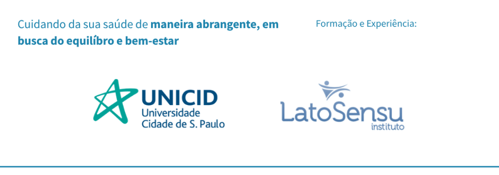 Formações e especializações da Dra. Cinthia Carvalho, clínico geral da SPX Santana de Parnaíba