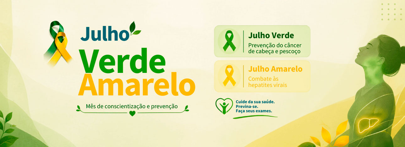 Campanha de Julho Verde e Amarelo