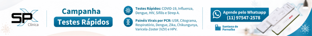 Testes rápidos e exames PCR na SPX Clínica