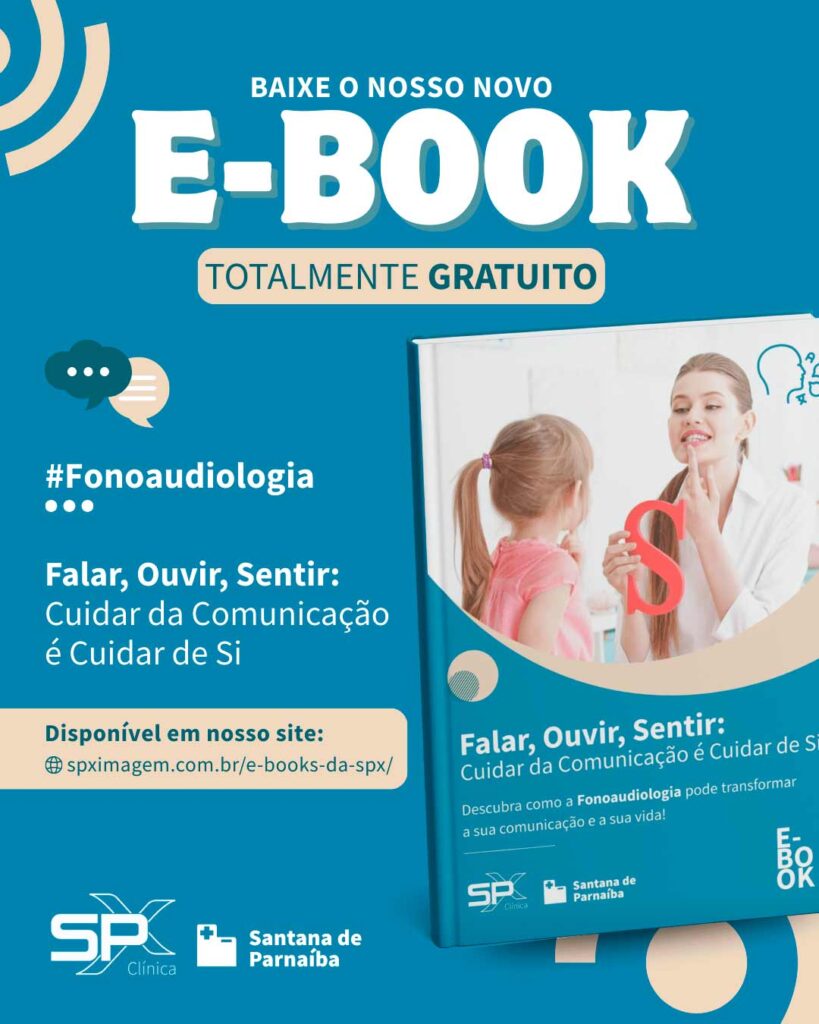 E-book fonoaudiologia da SPX Diagnóstico por Imagem