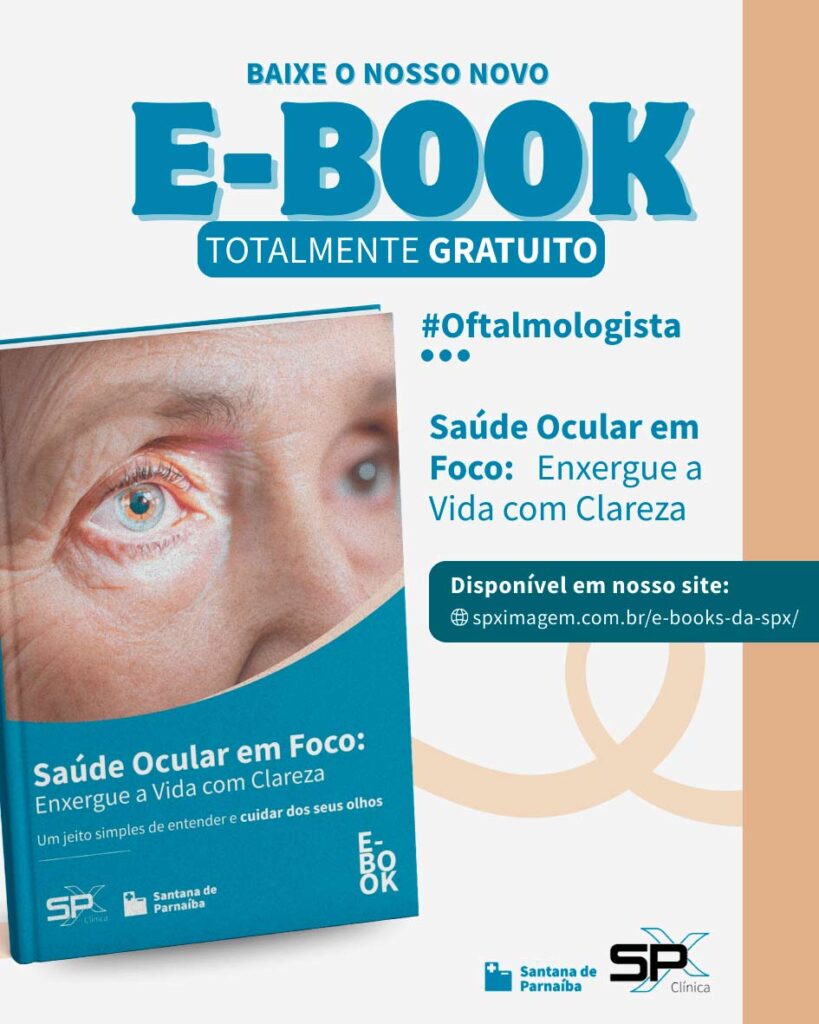 E-book sobre saúde ocular e oftalmologia da SPX Imagem
