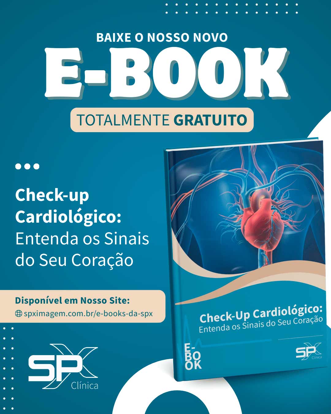 E-book check-up cardiológico da SPX Diagnóstico por Imagem