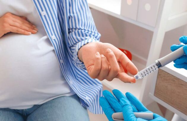 Gestante com diabetes gestacional