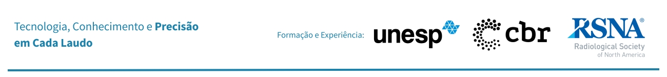 Banner de formação e experiência do médico radiologista Eric Kakinami