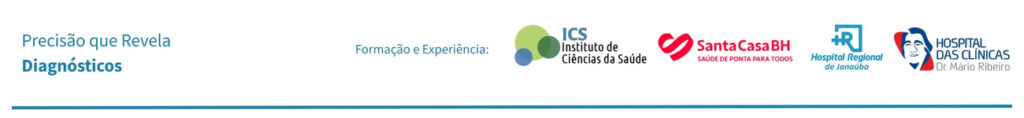 Banner de experiências da Dra. Pollyana Almeida, radiologista da SPX HPM Belo Horizonte