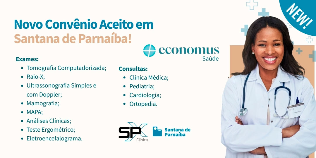 Convênio Economus Aceito na SPX Clínica Santana de Parnaíba