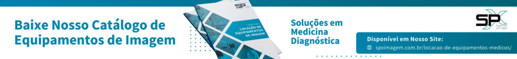 Banner de catálogo de equipamentos para locação da SPX Diagnóstico por Imagem