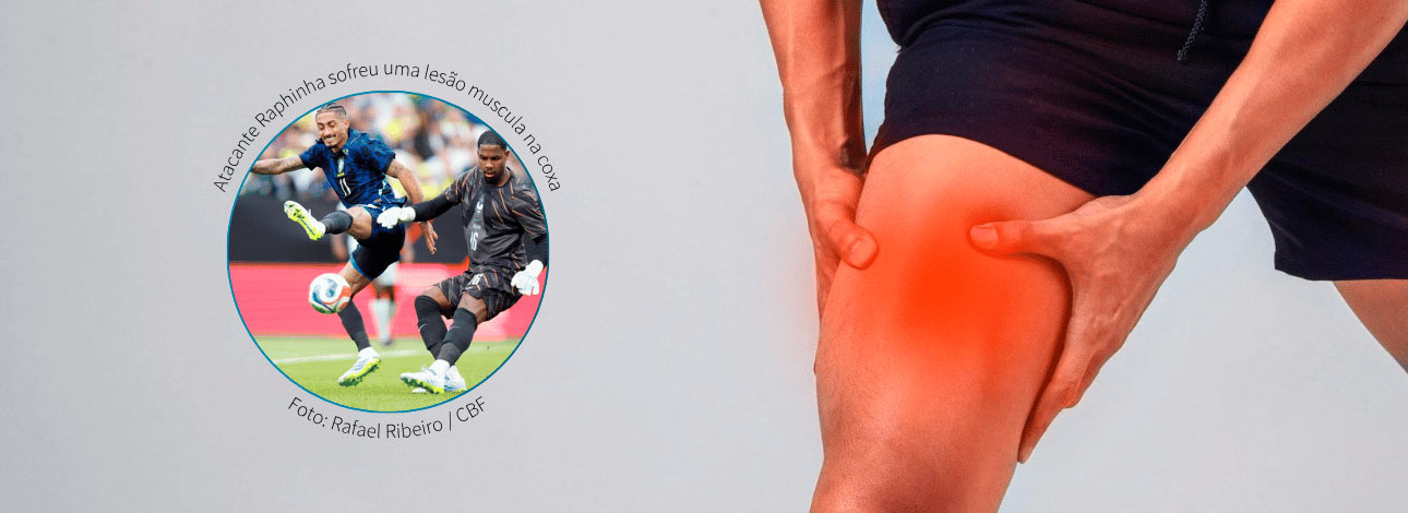 O jogador brasileiro Rapinha sofreu uma lesão muscular na coxa, colocando em risco sua convocação para a Copa do Mundo de 2026