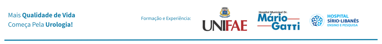 Banner de formação da Urologista da SPX Santana de Parnaíba, Dra. Carolina Mansini