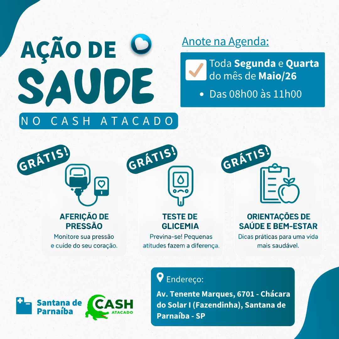 Ação de saúde da SPX Imagem com o Cash Atacado