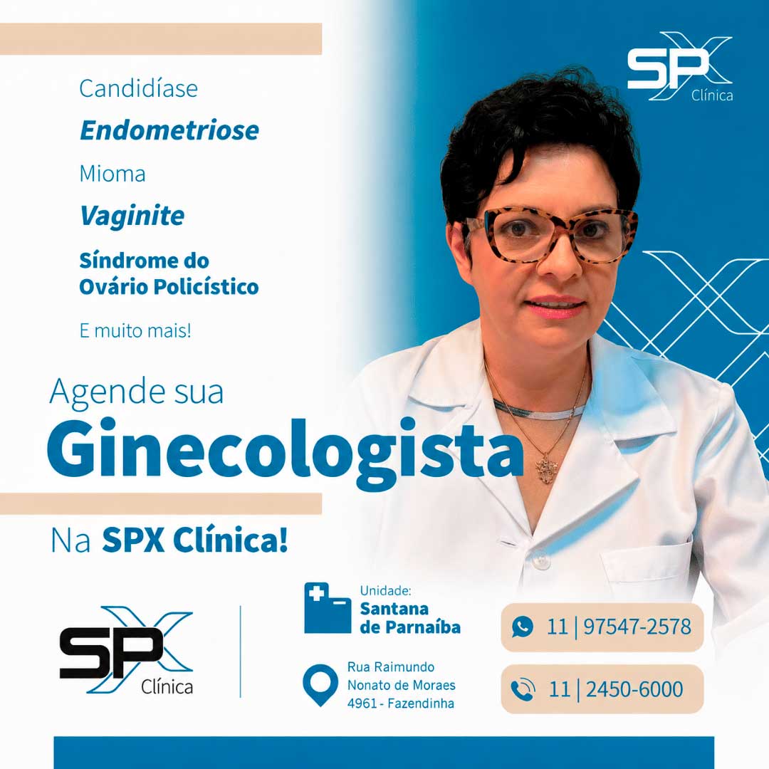 Dra. Maria Teresa, ginecologista na SPX Santana de Parnaíba