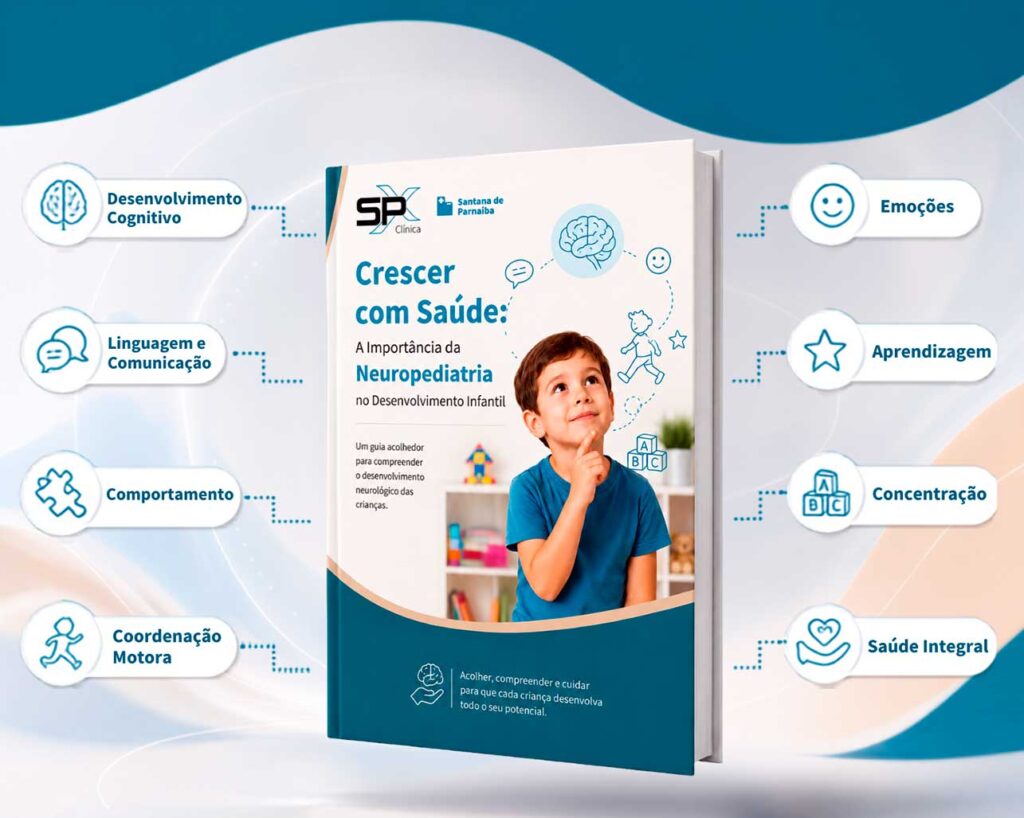 Capa e-book sobre Neuropediatria da SPX Imagem