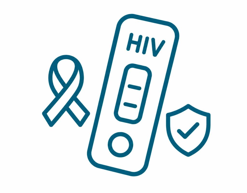 Ícone teste rápido de HIV na SPX Santana de Parnaíba