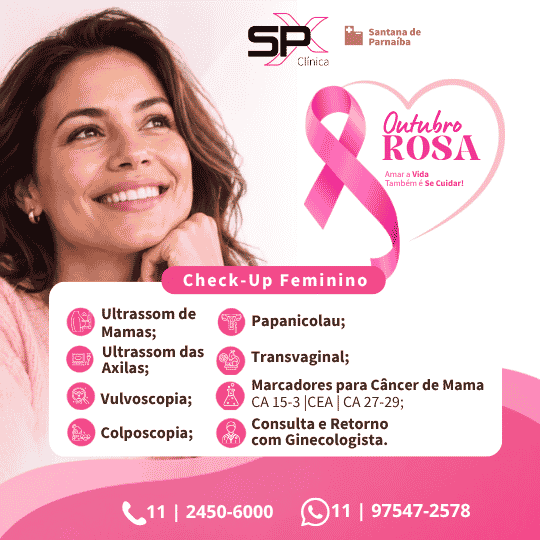 Ação Outubro Rosa na SPX Clínica Santana de Parnaíba