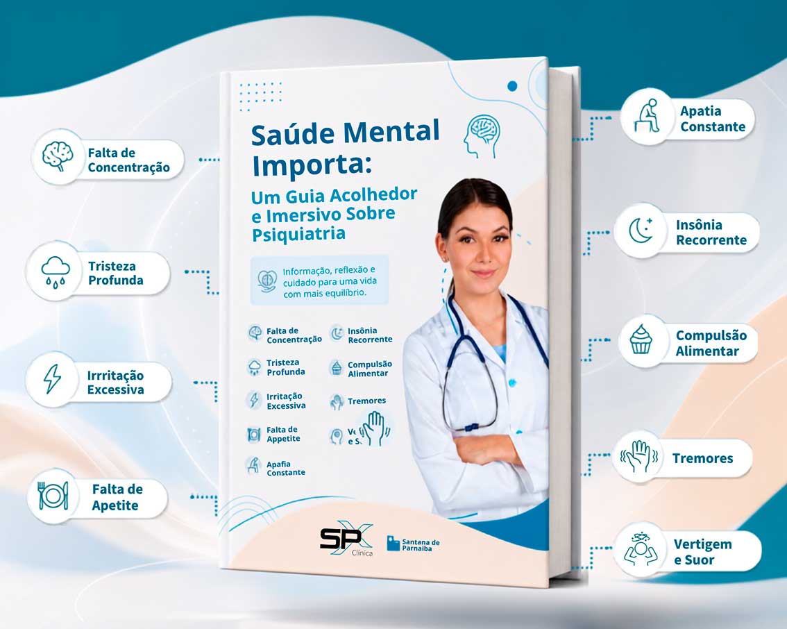 E-book gratuito da SPX Clínica sobre Psiquiatria