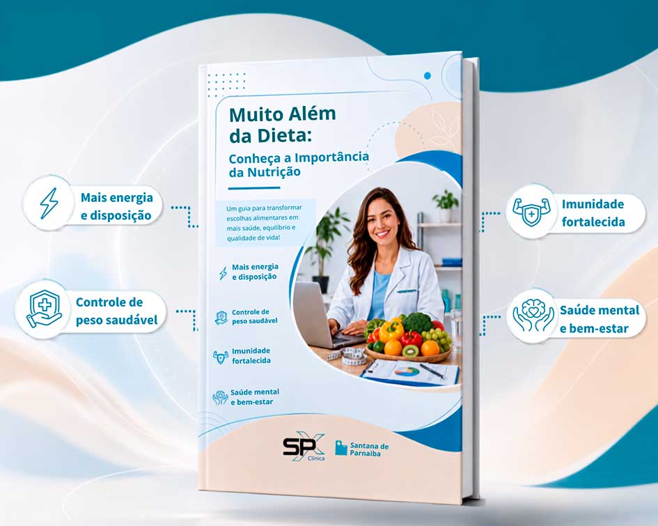 Capa e-book de Nutrição da SPX Diagnóstico por Imagem