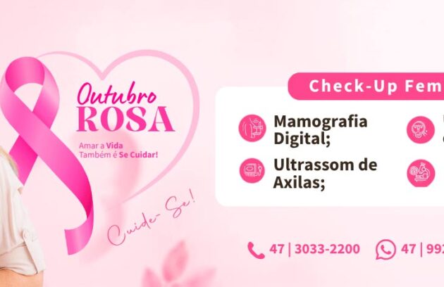 Pacote de exames neste Outubro Rosa na SPX Joinville