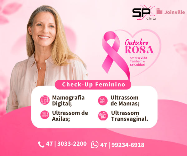 Ação Outubro Rosa na SPX Clínica Joinville