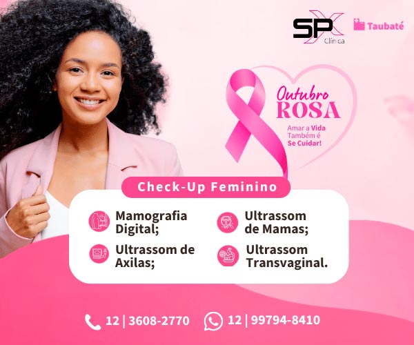Ação Outubro Rosa na SPX Clínica Taubaté